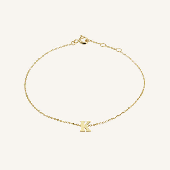 rosefield Initial Bracelet K