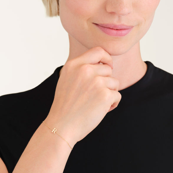 Rosefield Initial Bracelet R