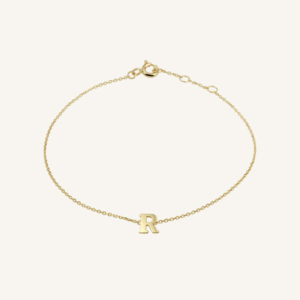 rosefield Initial Bracelet R
