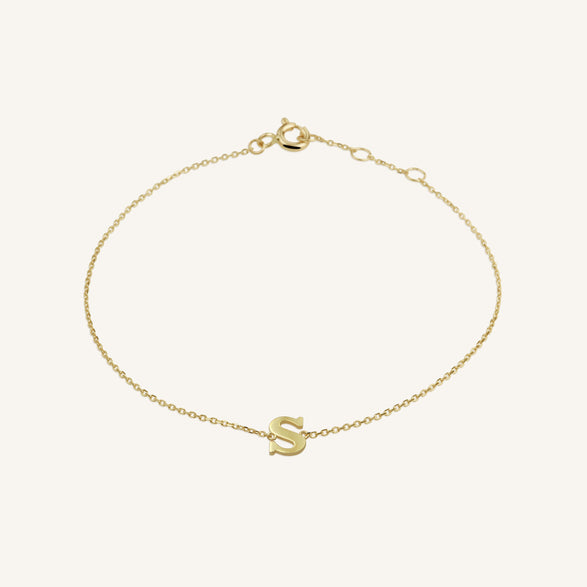 rosefield Initial Bracelet S