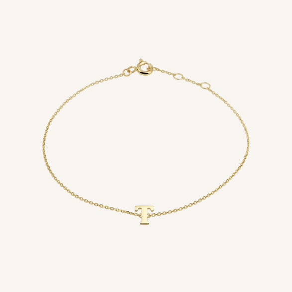 rosefield Initial Bracelet T