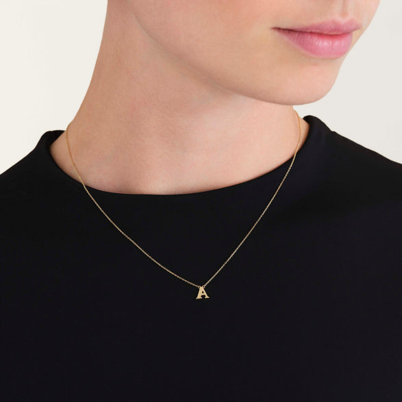 Rosefield Initial Necklace A
