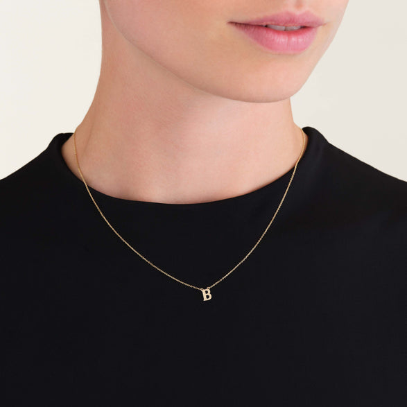 Rosefield Initial Necklace B