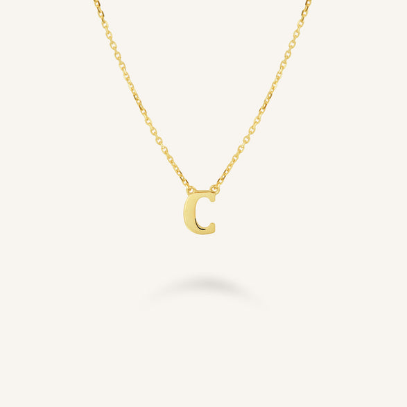 rosefield Initial Necklace C
