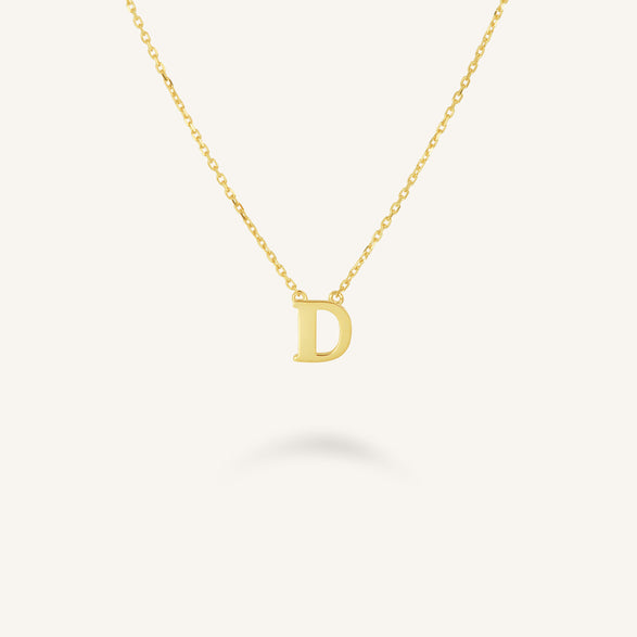 rosefield Initial Necklace D