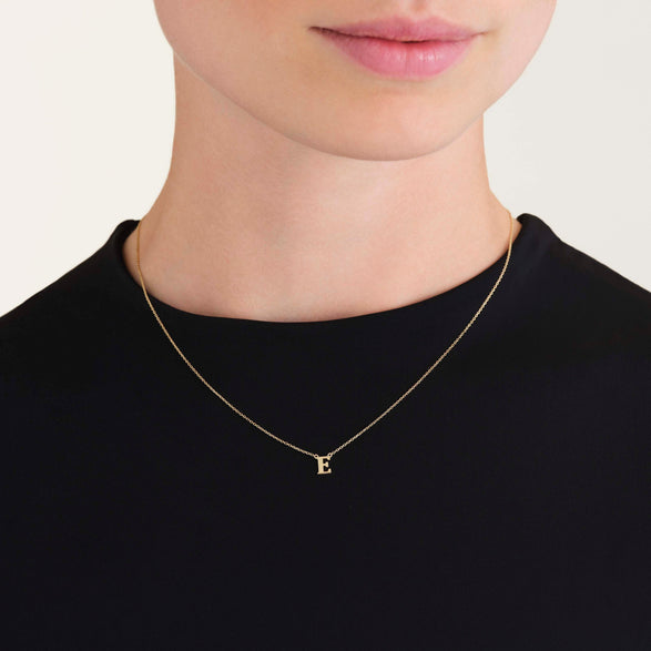 Rosefield Initial Necklace E