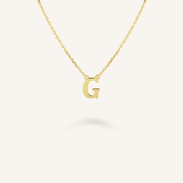 rosefield Initial Necklace G