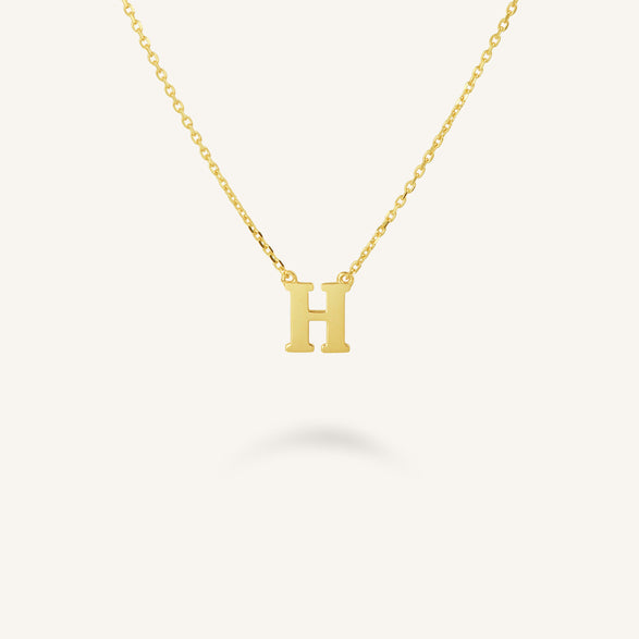 rosefield Initial Necklace H