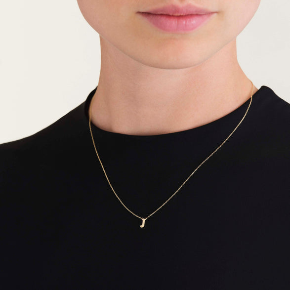 Rosefield Initial Necklace J