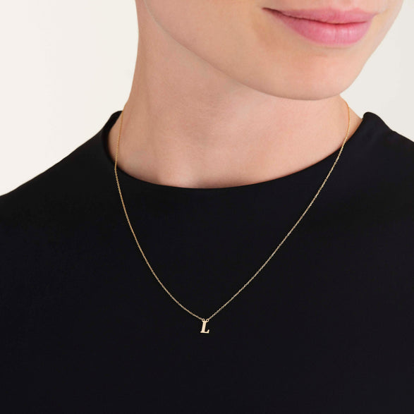 Rosefield Initial Necklace L