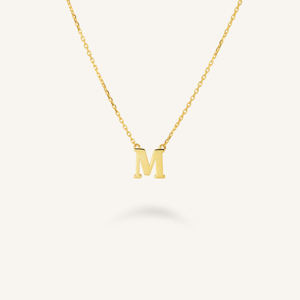 rosefield Initial Necklace M