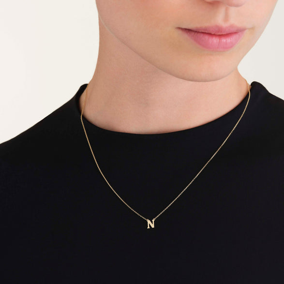 Rosefield Initial Necklace N