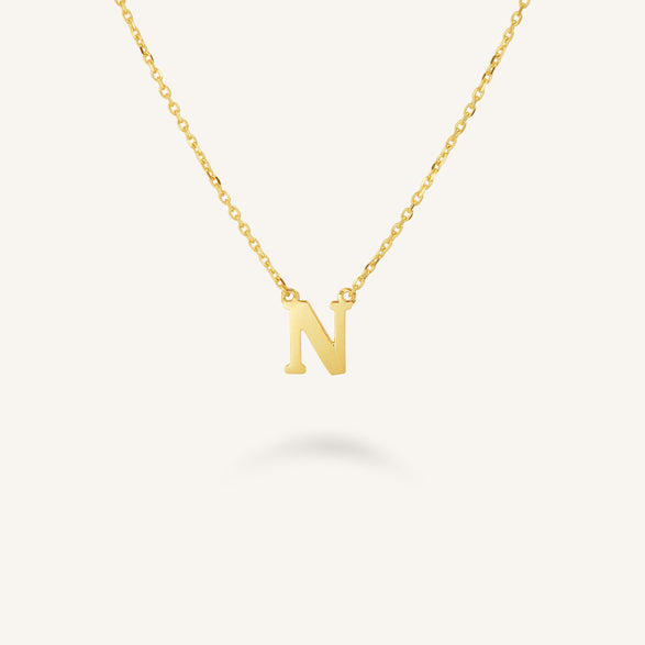 rosefield Initial Necklace N