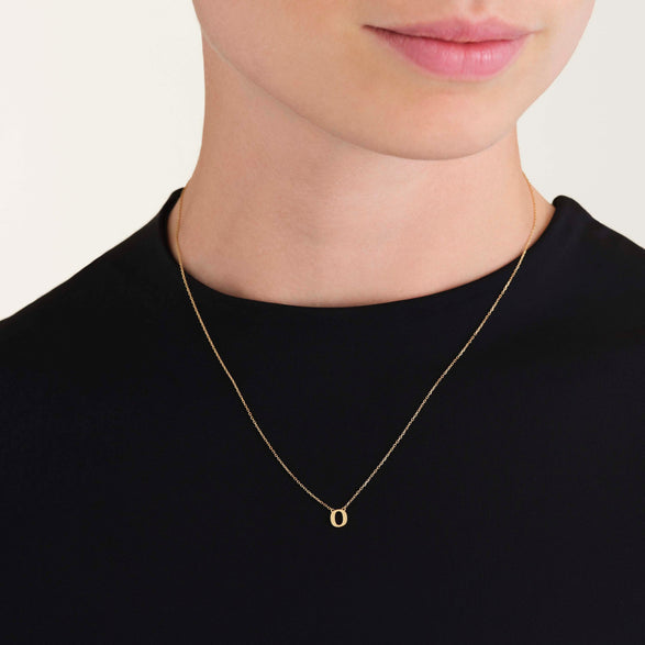 Rosefield Initial Necklace O