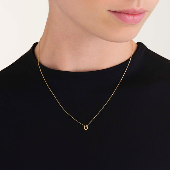 Rosefield Initial Necklace Q