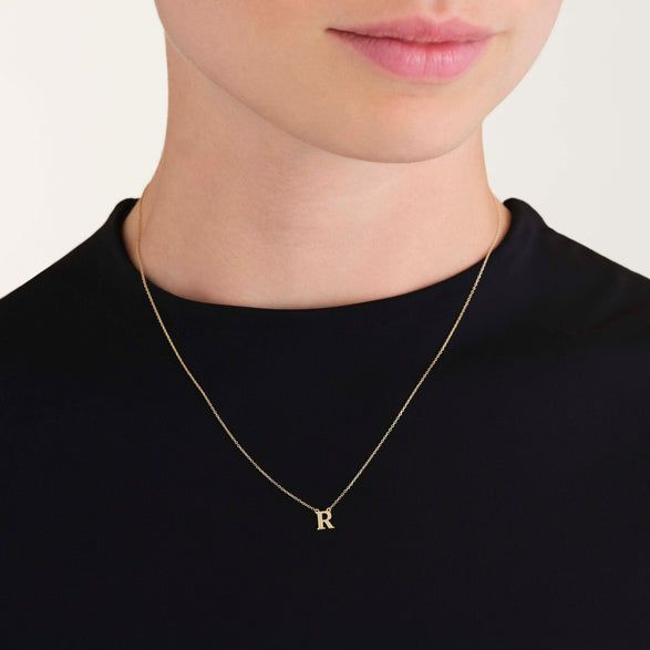 Rosefield Initial Necklace R