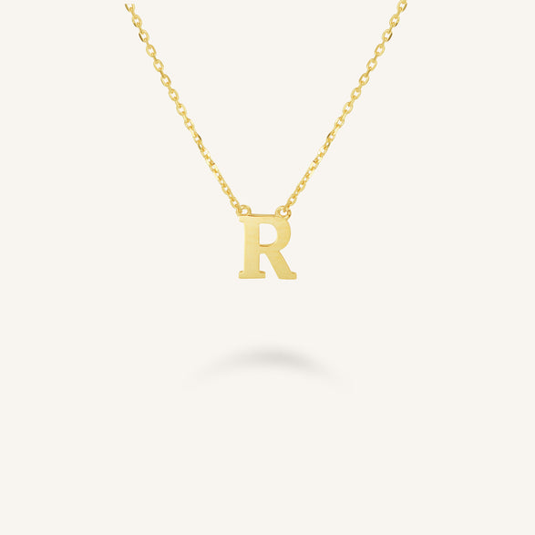 rosefield Initial Necklace R