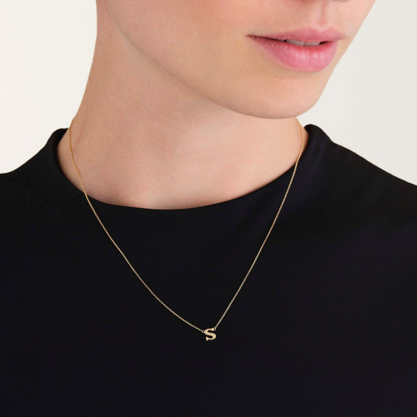 Rosefield Initial Necklace S