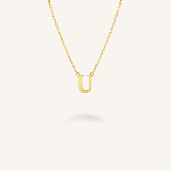 rosefield Initial Necklace U
