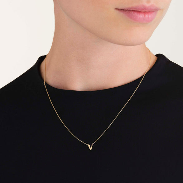 Rosefield Initial Necklace V