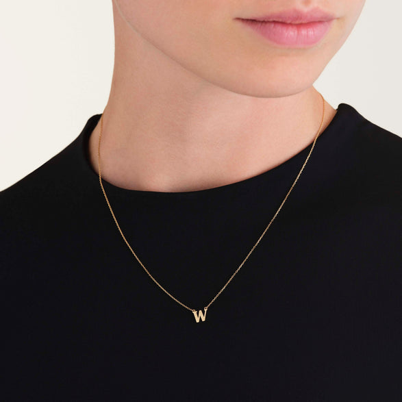 Rosefield Initial Necklace W