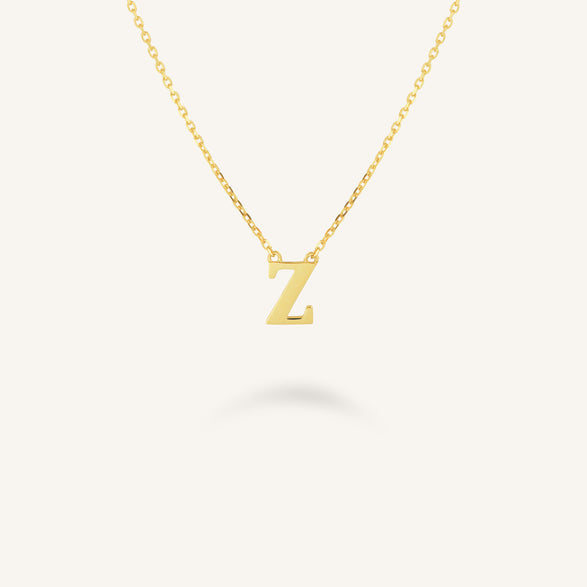 rosefield Initial Necklace Z