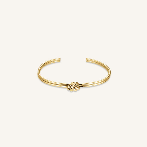 rosefield Knot Bangle Goud
