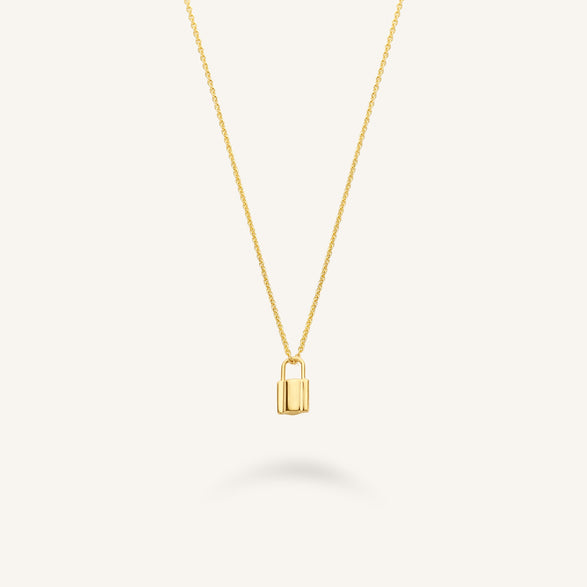 rosefield Lock Pendant Necklace