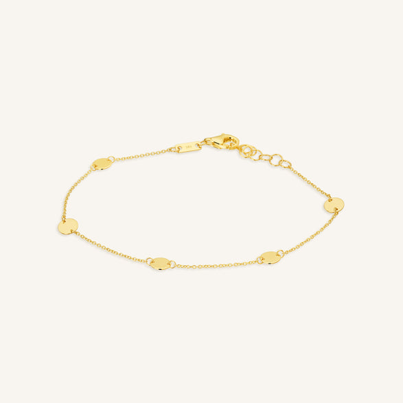 rosefield Multi Coin Bracelet