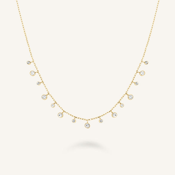 rosefield Multi-Crystal Necklace