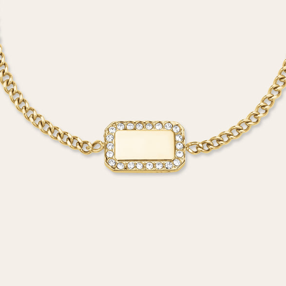 rosefield Octagon Bracelet Goud