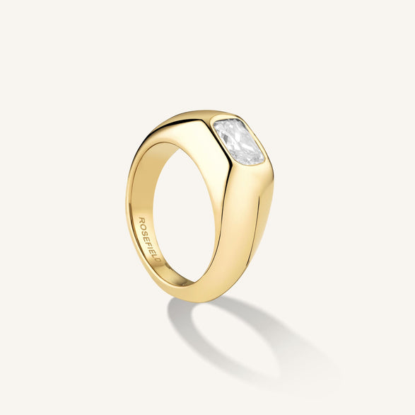 rosefield Octagon Zirconia Ring
