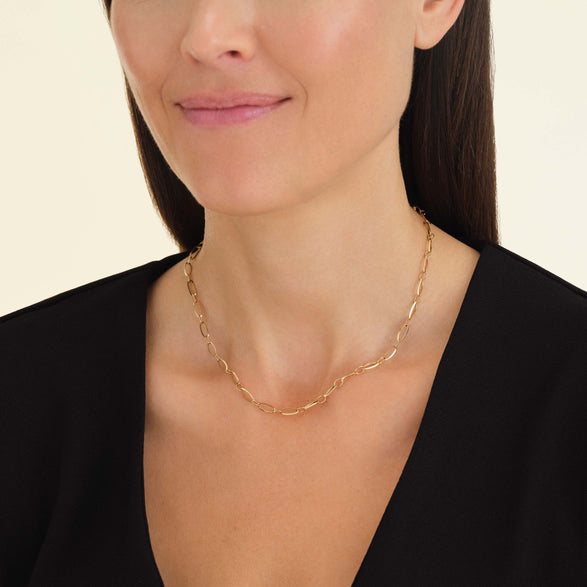 Rosefield Oval Chain Necklace