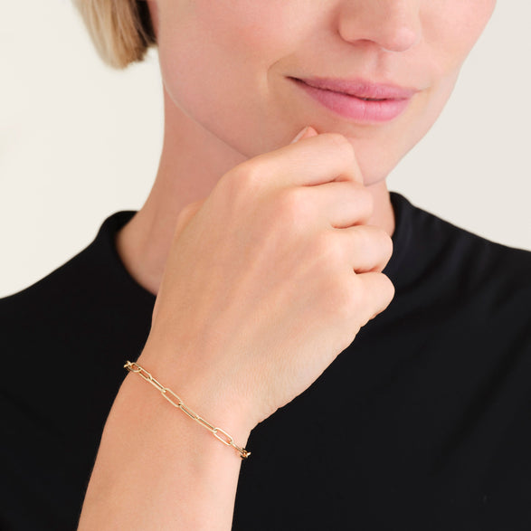 Rosefield Paperclip Bracelet