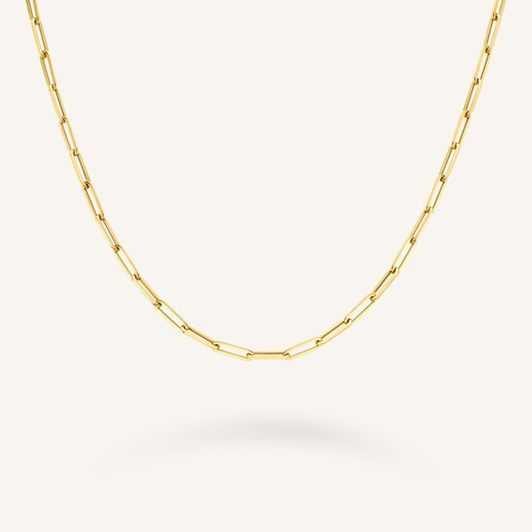 rosefield Paperclip Chain Necklace