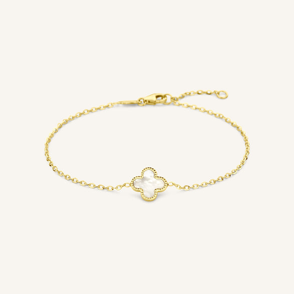 rosefield Pearl Clover Bracelet