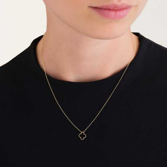 Rosefield Pearl Clover Necklace