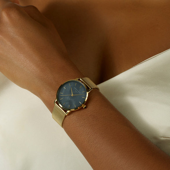 Rosefield Pearl Edit Mesh Black