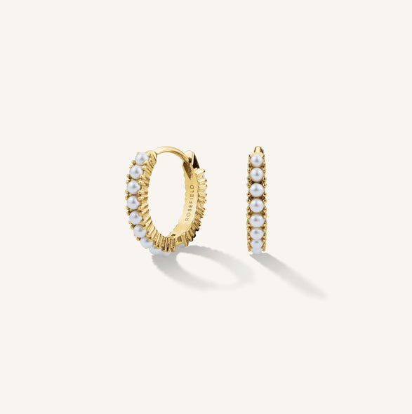 rosefield Pearl Huggies Goudkleurig