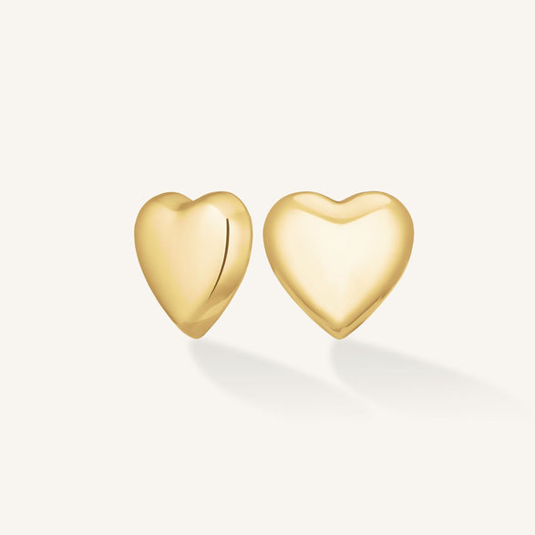 rosefield Puffy Heart Studs