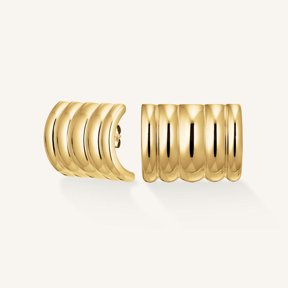 rosefield Ribbed Earrings