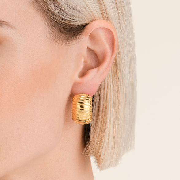 Rosefield Striped Earrings