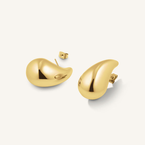 Rosefield Teardrop Earring Goudkleurig