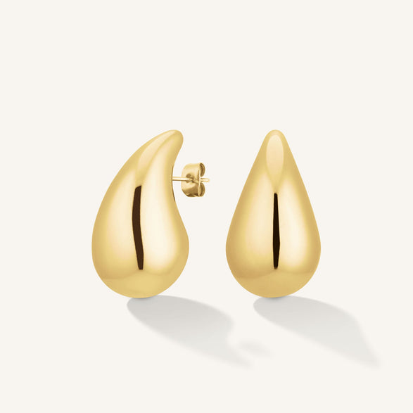 rosefield Teardrop Earring Goudkleurig