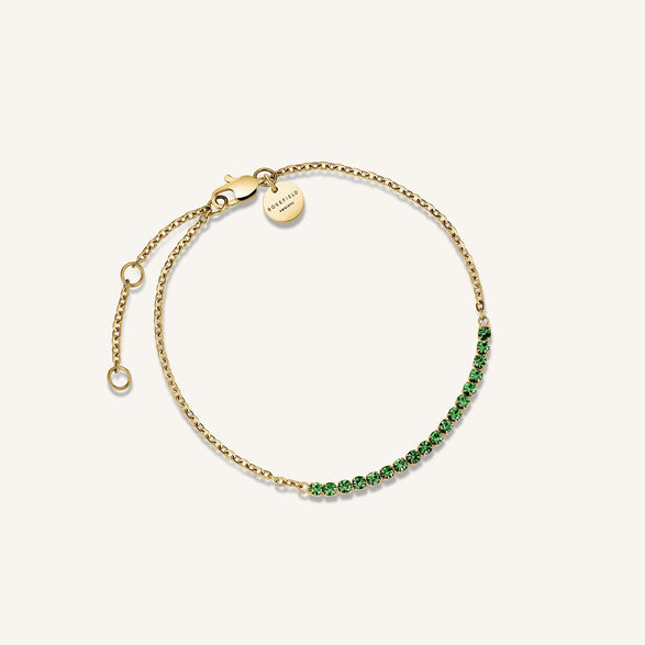 rosefield Tennis Bracelet Goudkleurig
