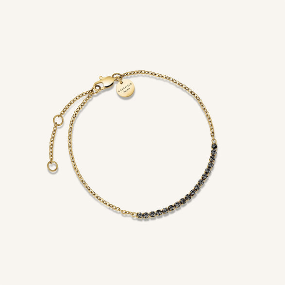 rosefield Tennis Bracelet Goudkleurig