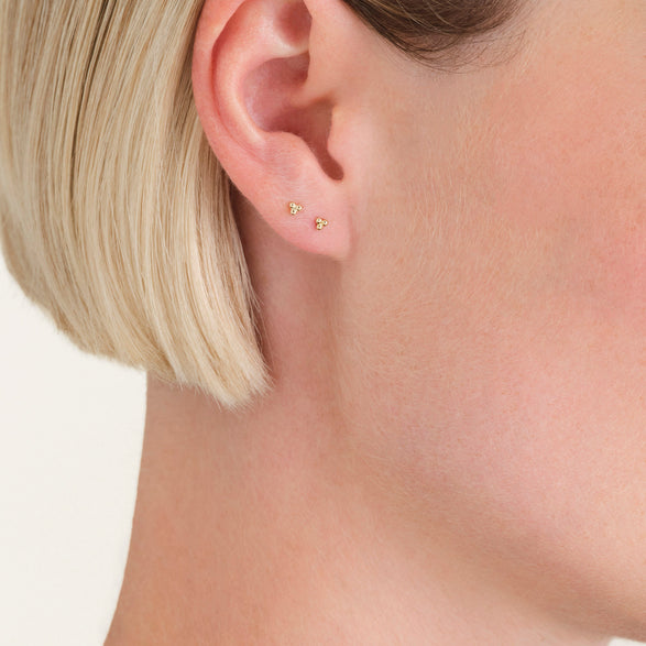 Rosefield Tri Dots Oorknopjes