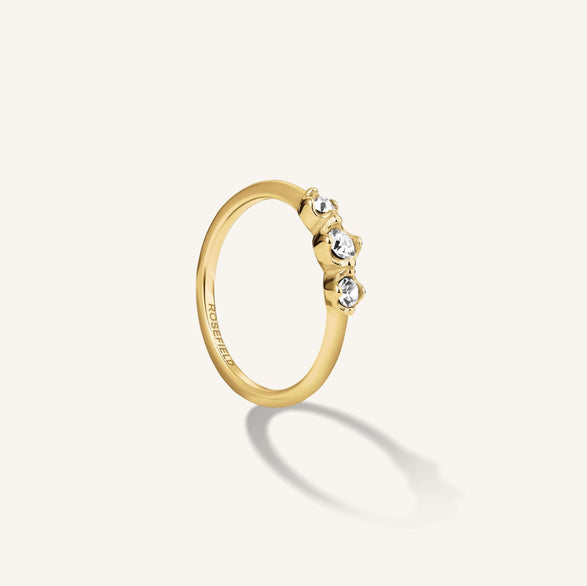 Rosefield Trio Chaton Ring