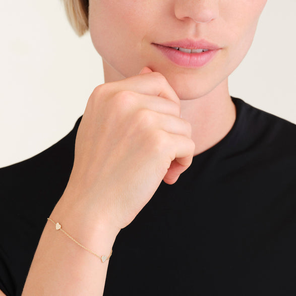 Rosefield Triple Heart Bracelet