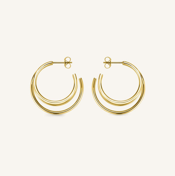 Rosefield Triple Hoop